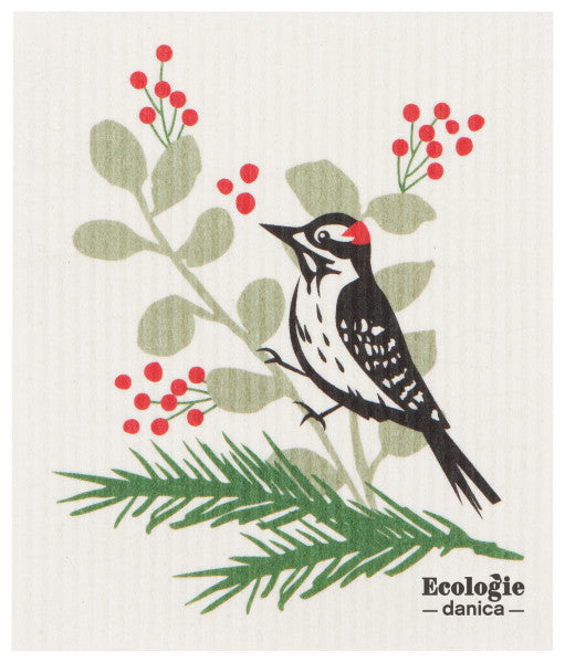 Danica-Forest Woodpecker - Swedish Dish Cloth